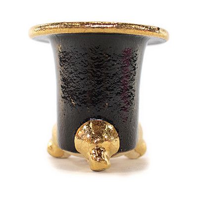 【信楽焼】【植木鉢】楽風フチ金オモト鉢 3号鉢【ミニ 小 3号 豆盆栽 ミニ盆栽 小さい 陶器 植え替え鉢盆栽鉢おしゃれかわいいサイズ】