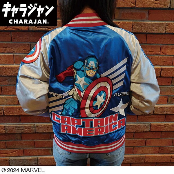 2505042900 Marvel マーベル トリプルスター スカジャン(L)