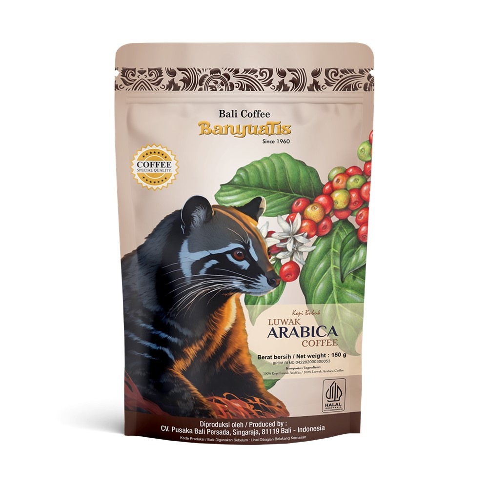 バリコーヒー ルアック アラビカ コーヒー パウダー 150g 海外直送品 5,887円