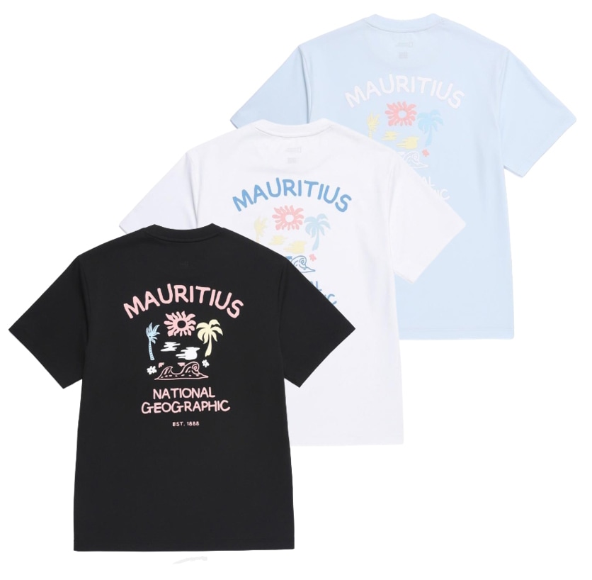 SEMI OVER GRAPHIC WATER SHORT SLEEVE T-SHIRT (N262URG420)