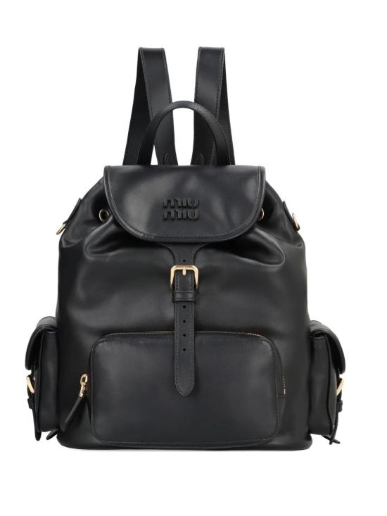 MIU MIU Women Backpacks 5BZ042VOOO 2CRW F0002 NERO