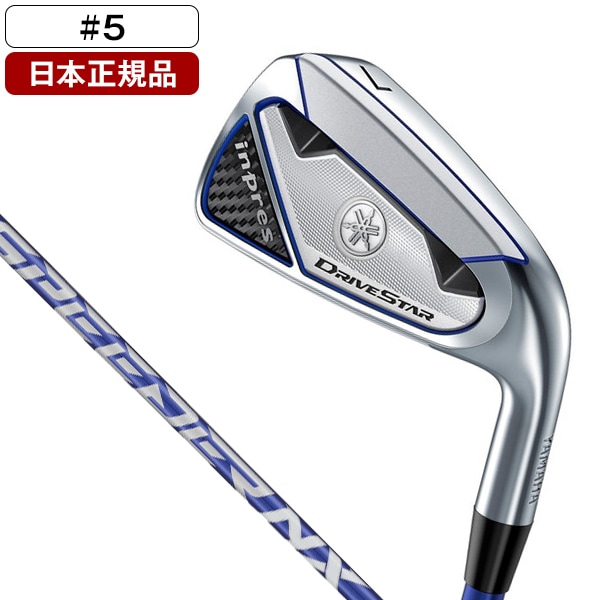 【日本正規品】 inpres DRIVE STAR(インプレス ドライブスター) 単品アイアン 2023年モデル Speeder NX for Yamaha M423i カーボンシャフト #5 SR 8,496円