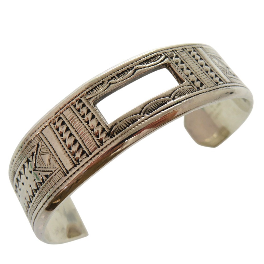 美品 エルメス トゥアレグ バングル SV925 民族柄 バングル シルバー925/シルバー925 シルバー 0492【中古】 ユニセックス