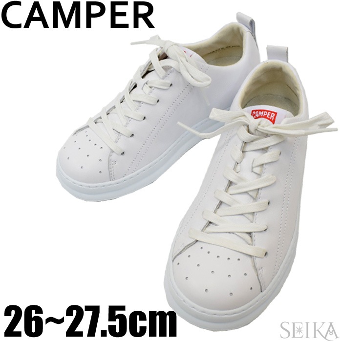 CAMPER スニーカー カンペール (7) K100226 ホワイト 軽量 ウォーキング ローカット シューズ メンズ 靴 レザー