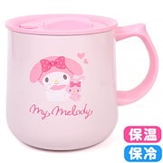 Qoo10] ポチャッコ 蓋付きステンレスマグ 保温 : キッチン用品