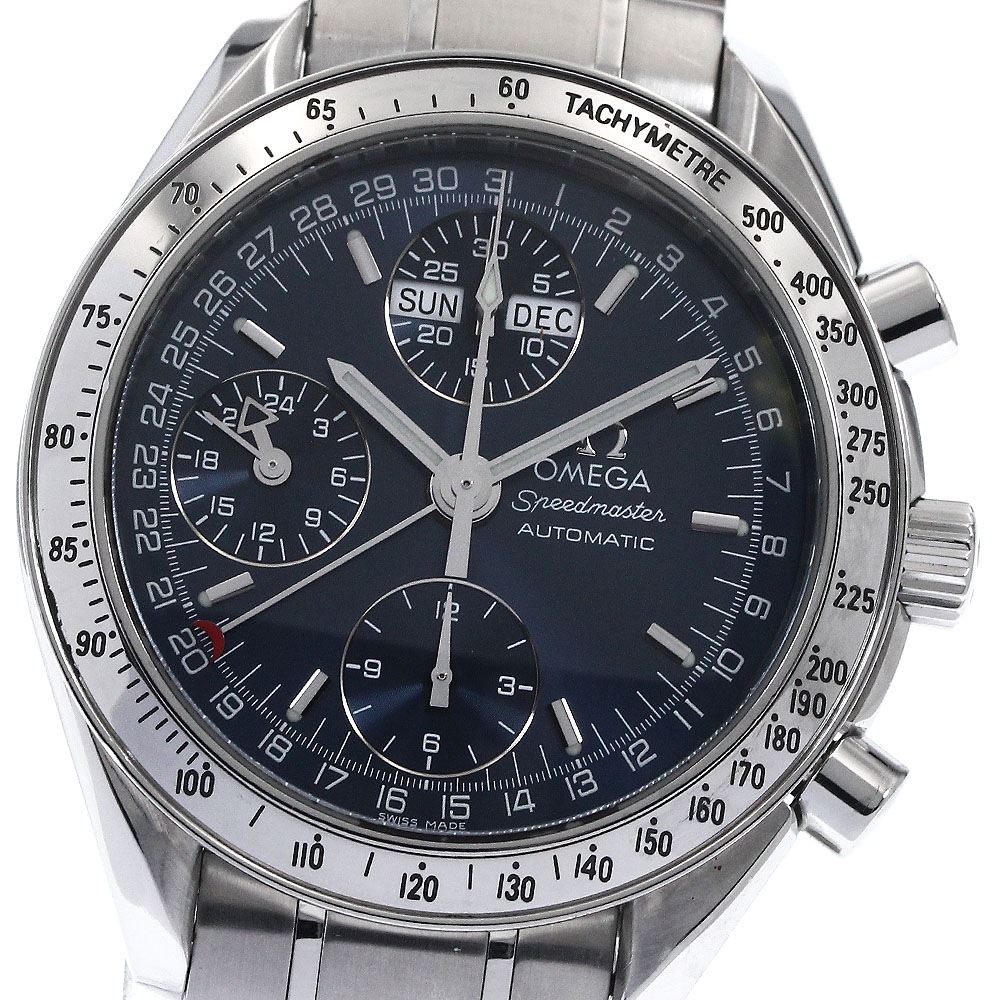 オメガ OMEGA 3523.80 スピードマスター トリプルカレンダー クロノグラフ 自動巻き メンズ 良品 _896791【中古】 152,800円
