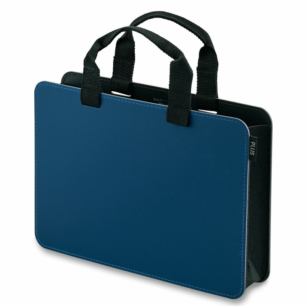 （まとめ買い）モバイルバッグ+ オフィス対応 社内移動用モバイルバッグ スリムタイプ ネイビー FL-101MB [x3]