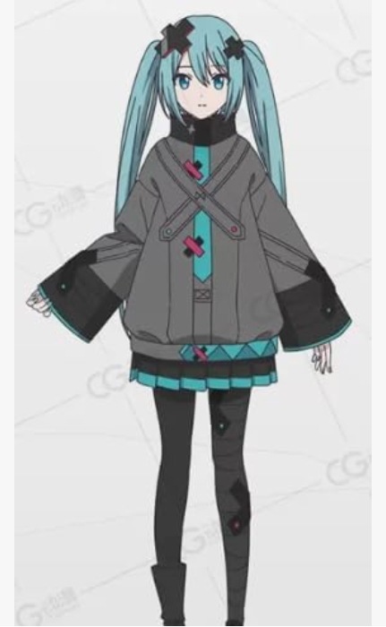 劇場版プロジェクトセカイ 壊れたセカイと歌えないミク miku コスプレ衣装