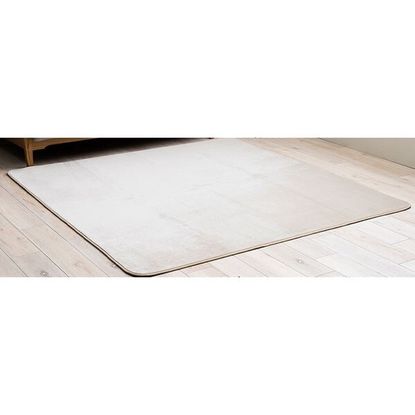 1281291141303 ウード 3畳 製品 IV 185X250 アイボリー ラグ メーカー直送