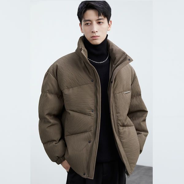 急速出荷2025INS大人気 新作 高級感 ショート丈 韓版 トレンド ダウンコート カジュアル かっこいい 新しい 保温 中綿ジャケット