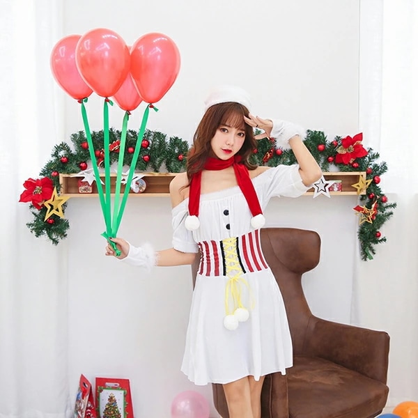 サンタ コスプレ サンタコス サンタコスプレ クリスマス サンタクロース コスチューム サンタ衣装 帽子 レディース セクシーサンタ ハロウィン仮装 ハロウィン衣装 サンタ 女性 大人用 宴会 ワン 4,850円