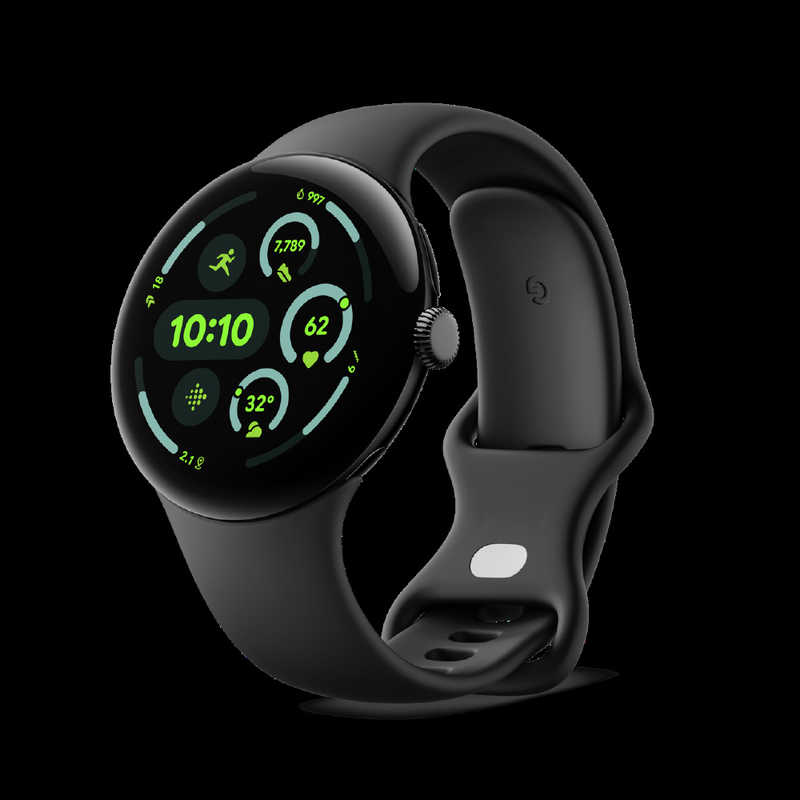 au　スマートウォッチ Google Pixel Watch 3 45mm オブシディアン　R24GR07A