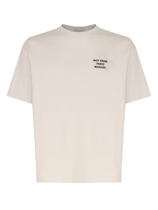 DROLE DE MONSIEUR Men T-Shirts PERMTS203CO002 MASTIC