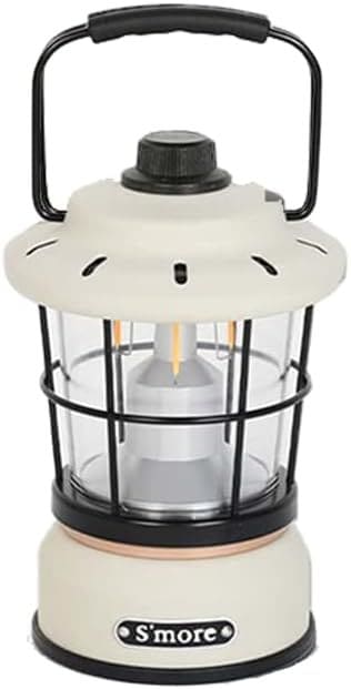 キャンプ ランタン 充電式 調光機能 LED 5200mAh (クリームベージュ)