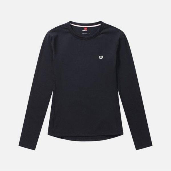 長袖Tシャツ LQC W243002TTL91-BLK 女性用ソフトフレックス長袖Tシャツ