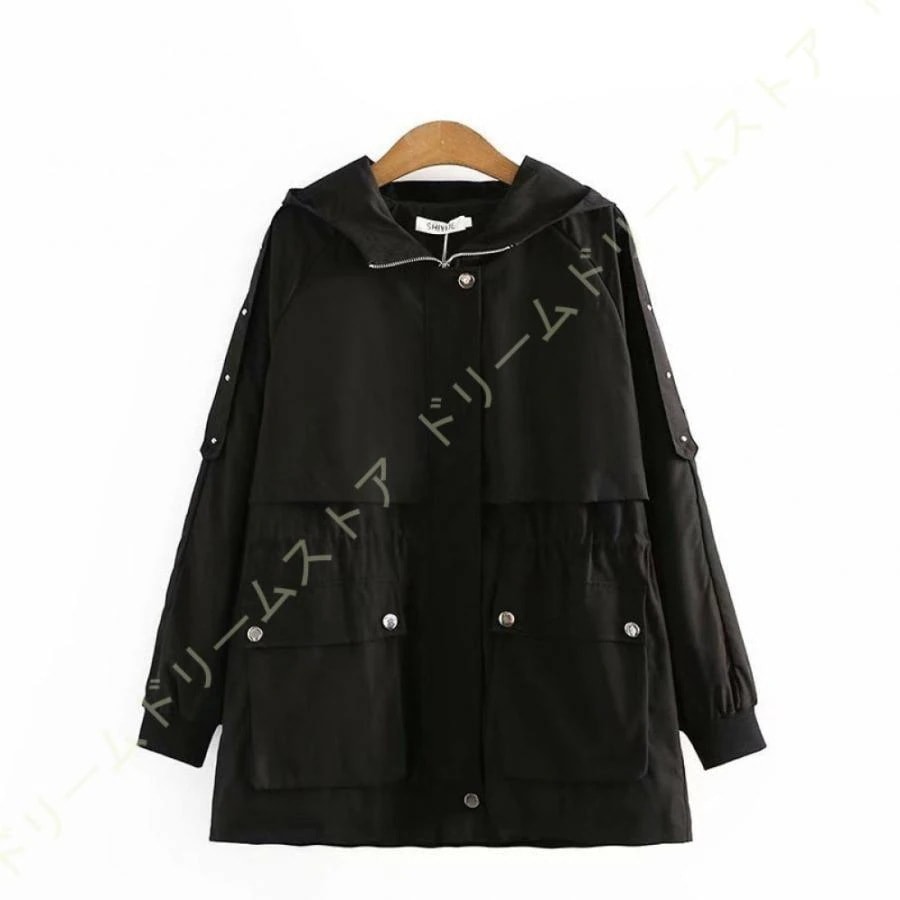 【急速出荷 2025年新作】カジュアルコート ジ ャケット大きいポケット アウトドア ジャケット ゆったり パーカー レディース コート ジャケット コート 登山服 ジップアップ 5,681円