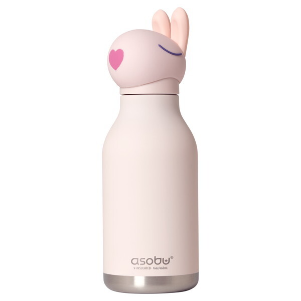 SBV44BU ピンク バニー(ウサギ) BESTIE(べスティ) キャラクター ボトル (460ml)