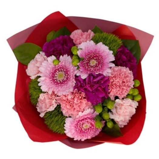 【倉庫直送】　そのまま飾れるスタンディングブーケ ピンク