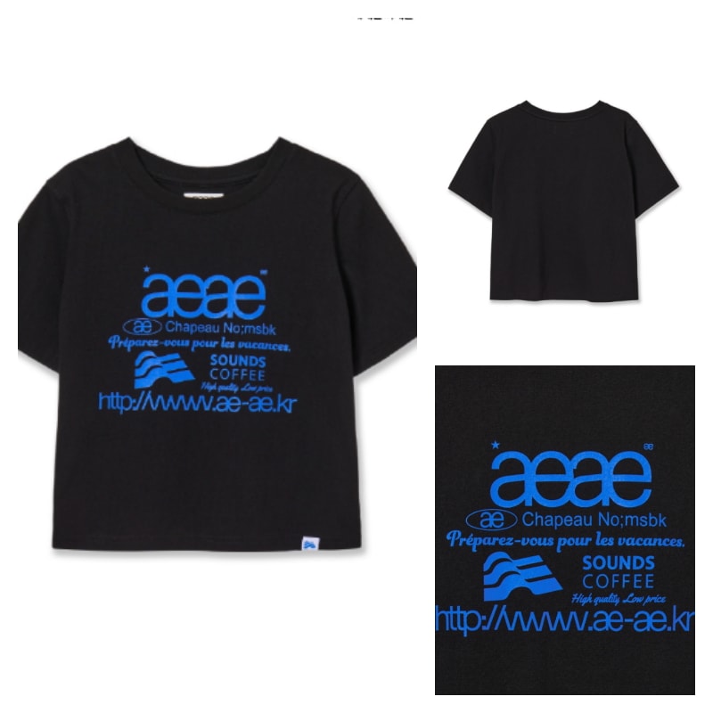 【AEAE】24FW WEB LOGO CROP L/S TEE WEB LOGO CROP T-SHIRTS [LIGHT GREY] – aeae JAPAN