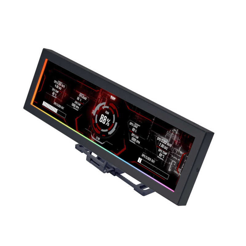 LIANLI　8.8インチユニバーサルスクリーン ブラック　LL-SM088X