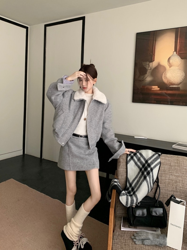 秋冬防寒 中綿入あったかアウター 韓国風コートスタイルアップ かわいい ブルゾンファー付きファッション系裹起毛大人ゆったりカジュアルストリートサイズレディースムートン襟エコゆるダボ シルエット学生 丈