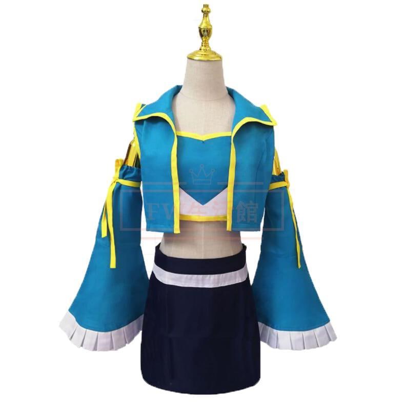 【新品開催 即納】FAIRY TAIL フェアリーテイル ルーシィハートフィリア コスプレ衣装 制服 コスチューム 変装 仮装 イベント 衣装アニメ 映画