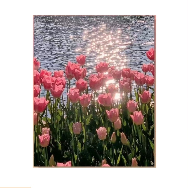 votgl DIY名画描画 動物を描く 馬 を描く 40 x 50cm