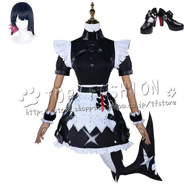 ゼンレスゾーンゼロ Zenless Zone Zero 風 Ellen Joe エレン ジョー コスプレ衣装 ウィッグ cosplay コスチューム ハロウィン クリスマス