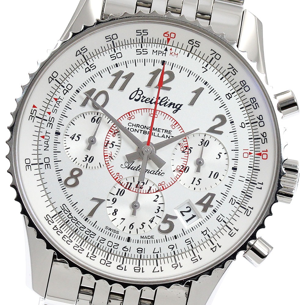 ブライトリング BREITLING AB0130 ナビタイマー モンブリラン クロノグラフ 自動巻き メンズ 良品 _930704【中古】