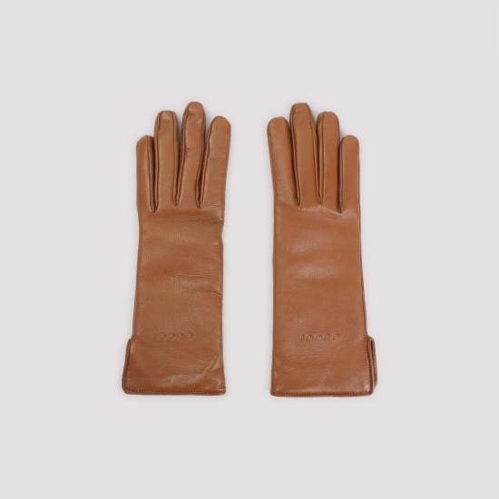 GUCCI Women Gloves 835581 3SAJN 2765 LIGHT BROWN