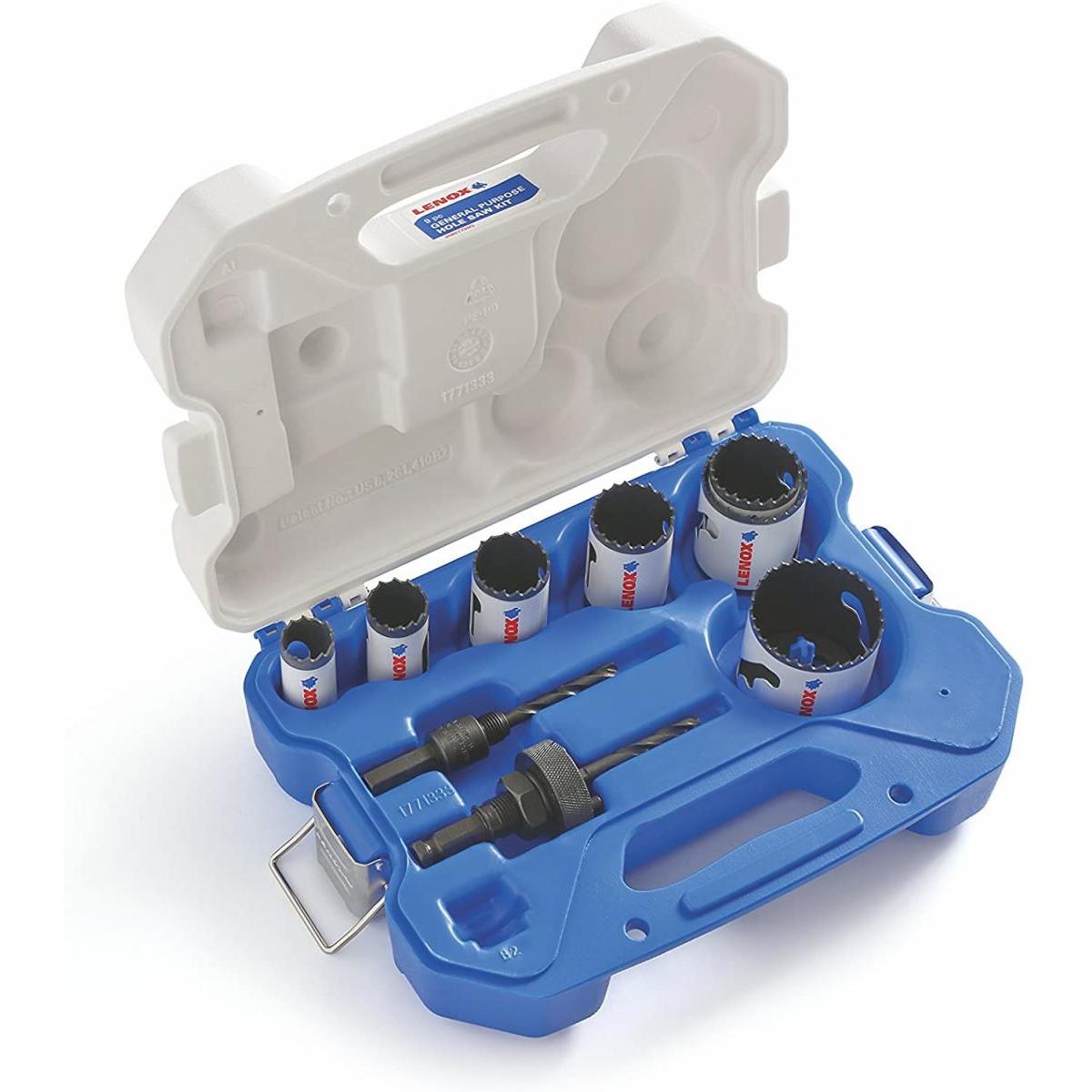 LENOX バイメタル ホールソー セット 設備工事用 700G レノックス 30807700G 穴あけ 工具 替刃 替え刃 ケース付