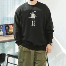 WMD バックボーイ 刺繍 スウェットシャツ