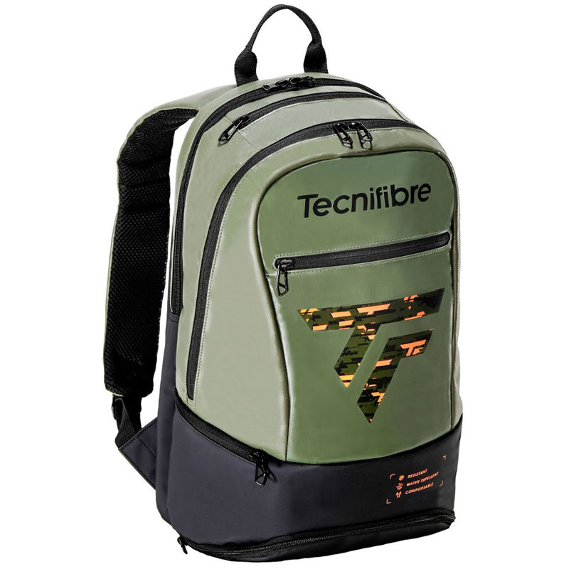 Tecnifibre(テクニファイバー) TOUR ENDU KHAKI BACK テニス バッグ (40toukhaba)