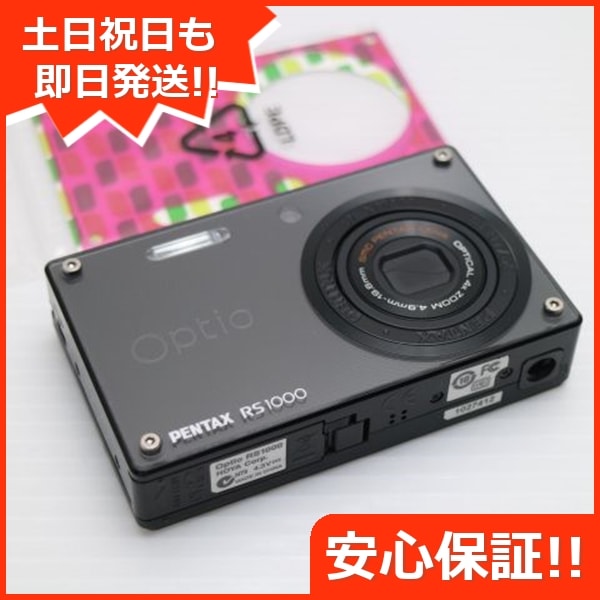 美品 Optio RS1000 ブラック PENTAX デジカメ 54