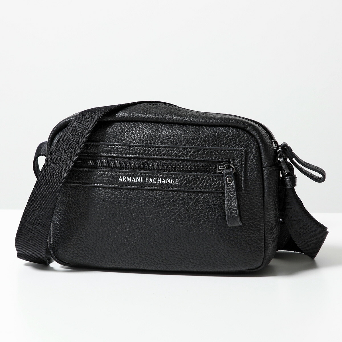 A/X ARMANI EXCHANGE アルマーニ エクスチェンジ ボディバッグ 952709 4F872 メンズ カメラケース クロスボディ ロゴ 鞄 U8110/DARK/SHADOW