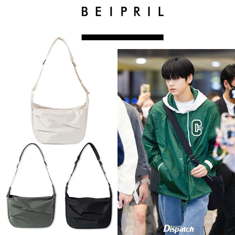 BEIPRlL [TXT スビン着用] PEER MESSENGER BAG 男女兼用 関税なし