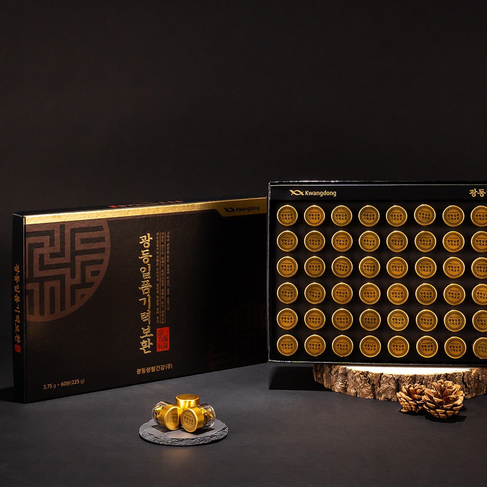 [公式]一品 気力宝丸 60丸 / 緑用紅参 簡単な丸タイプ