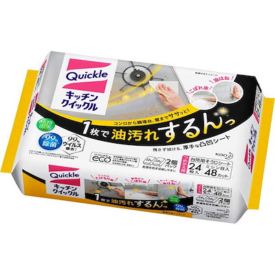 他サイト： 花王 キッチンクイックルジャンボパック24枚入の商品画像