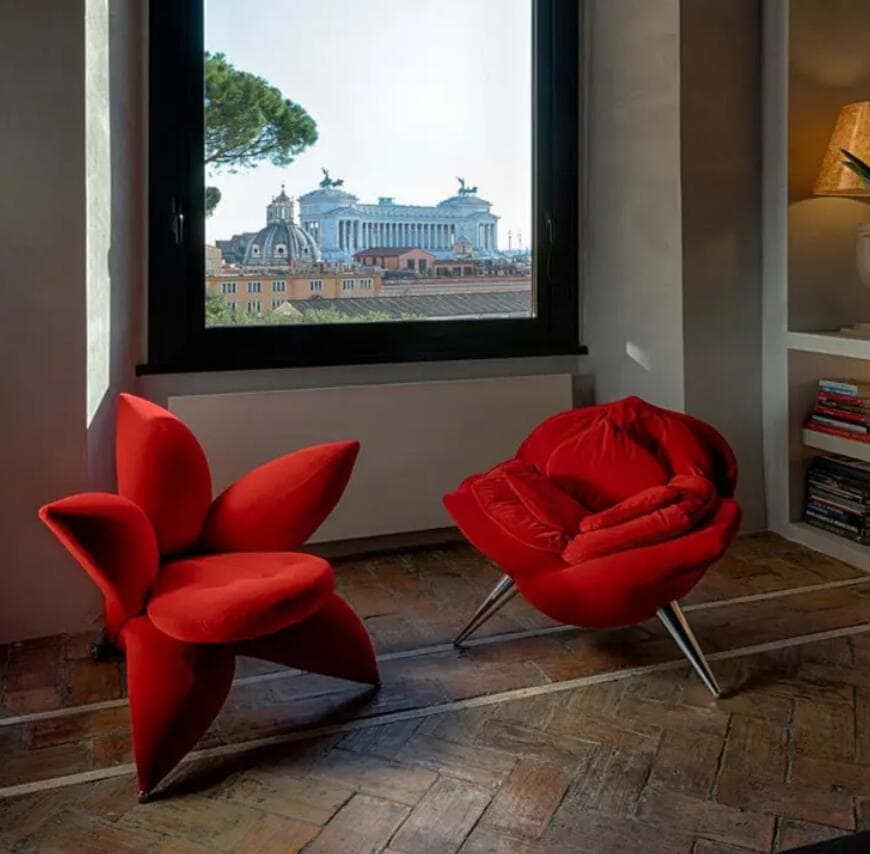 北欧風ソファーリビングルームソファチェア家具ホテル花型レジャーチェアラウンジチェア モダンデザイナーフラワーチェアクリエイティブホーンフラワーチェア花びらの椅子