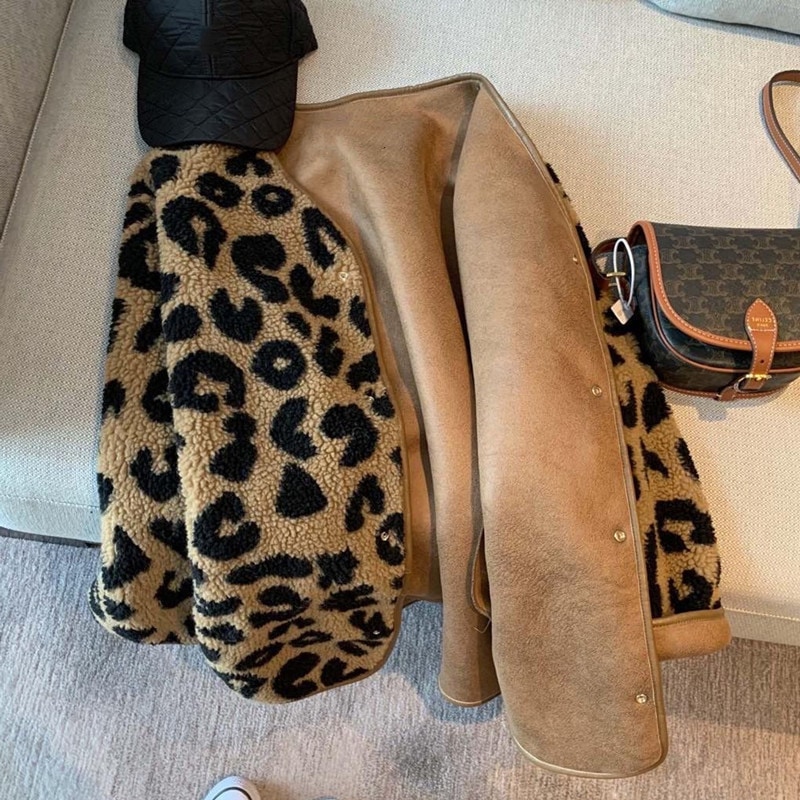 フェイクファーコート ファーコート レデイース 毛皮コート ジャケット ショット丈 ボアコートフォックス ヒョウ柄 長袖 アウター -692 4,972円