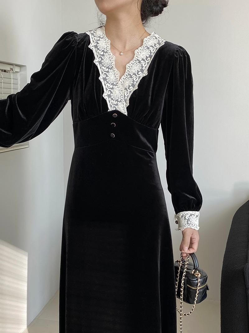 パーティードレス 袖あり 結婚式 安い レース 卒業式 成人式 ウエディング 食事会012-400