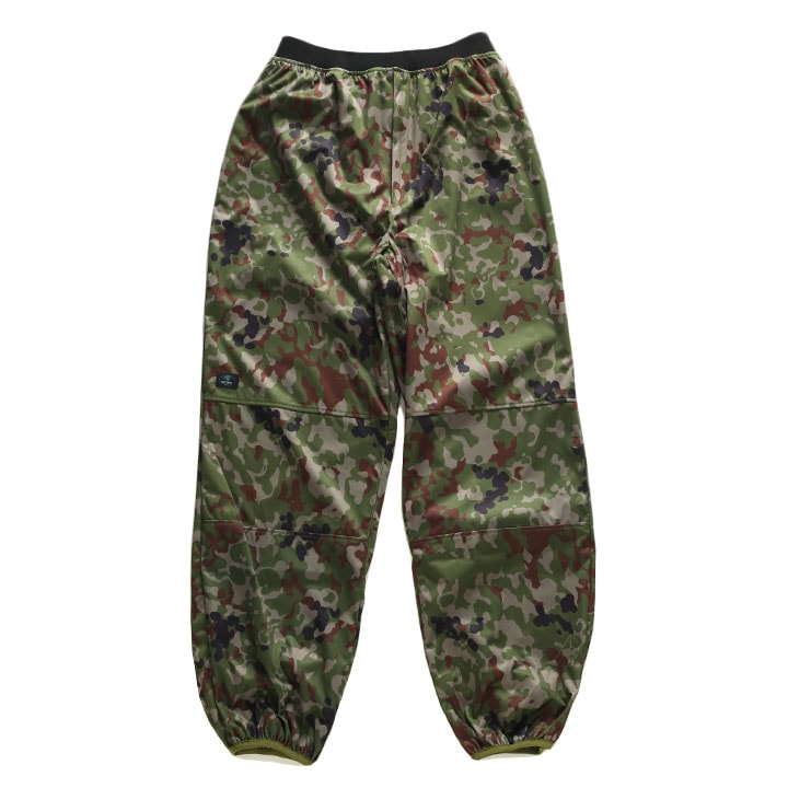 自衛隊 グッズ 陸自迷彩 ナイロンパンツ インナーパンツ 訓練用品 メンズ 緑 大きいサイズ 陸上自衛隊 陸自迷彩柄 迷彩柄 ロングパンツ パンツ ナイロン 防風