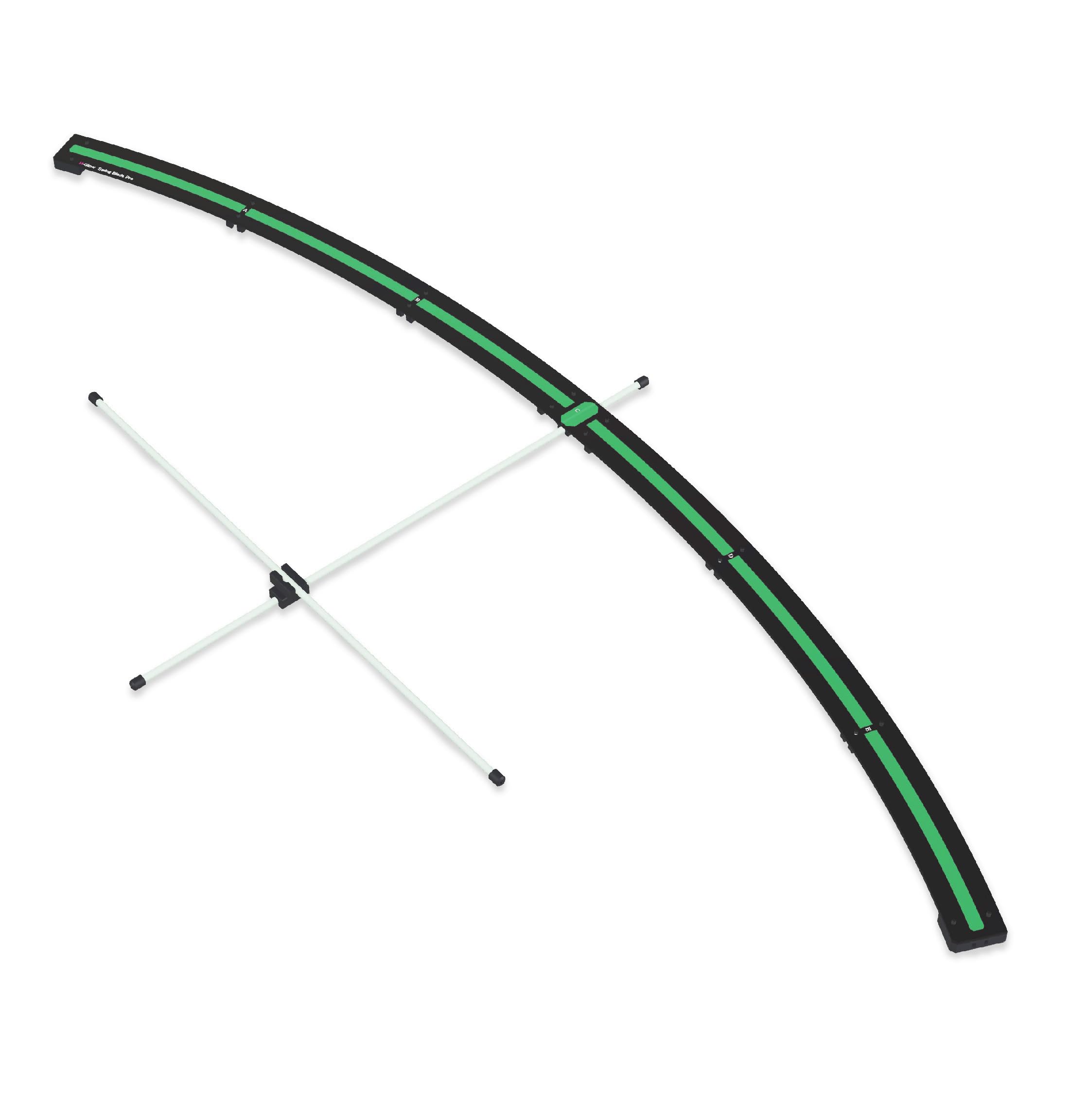 N-Glow Swing Blade Pro ゴルフ スイング練習機 スイングブレードプロ (グリーン)
