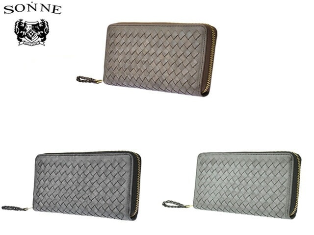 メッシュ ラウンドファスナー 長財布 SOM001 5665863 ueni51