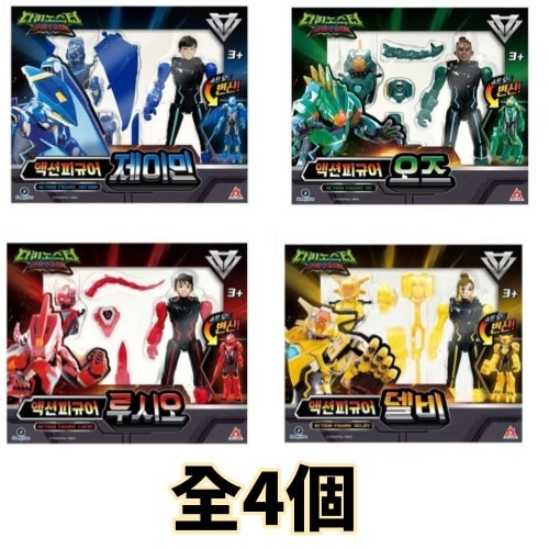ダイノスター/アクションフィギュア/ジェイミン/オズ/ルーシー/デルビー/ロボット/変身ロボット/韓国ロボット/Dinoster/正品/2023/新型