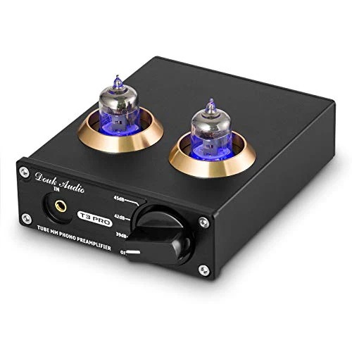 Douk Audio T3 PRO MM フォノ ステージ プリアンプ Mini ステレオ 真空管プ