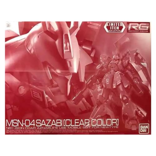 バンダイ(BANDAI) RG 1/144 サザビー[クリアカラー] プラモデル『機動戦士ガンダム