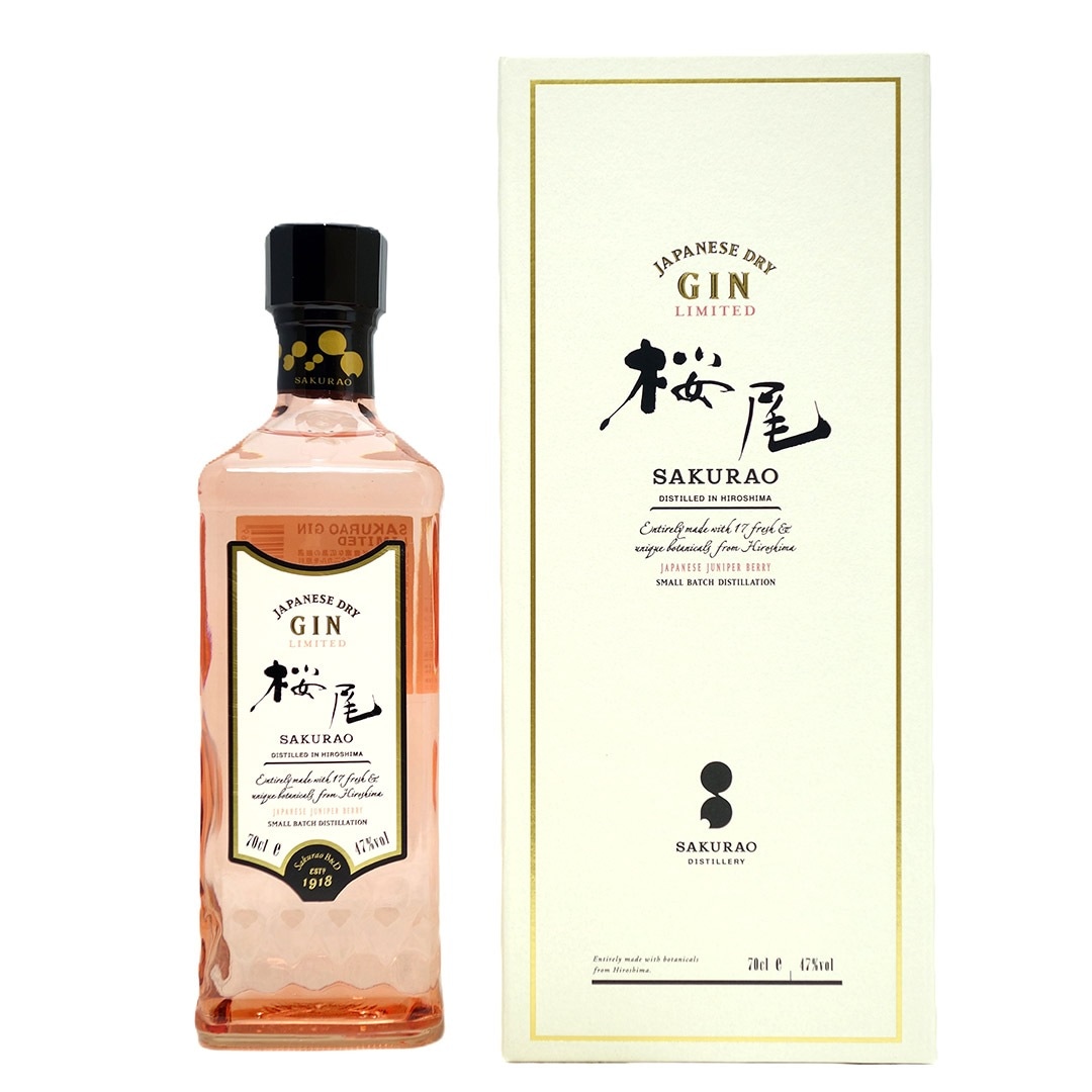 桜尾 サクラオ ジン リミテッド 47度 箱付 700ml 正規品 サクラオ ディスティラリー ^YASKZLJ0^