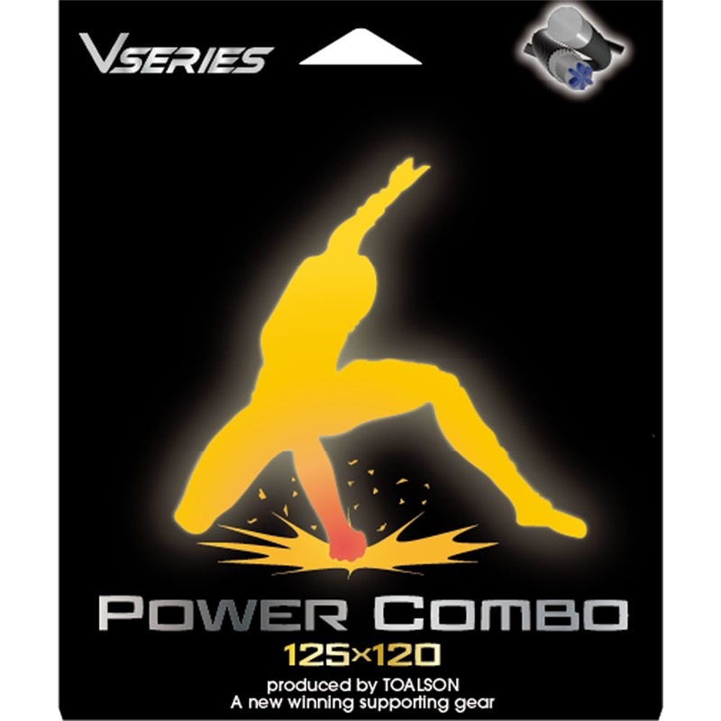 toalson(トアルソン) 硬式 POWER COMBO BOXBS/WH テニス硬式 ガツト (78802001)