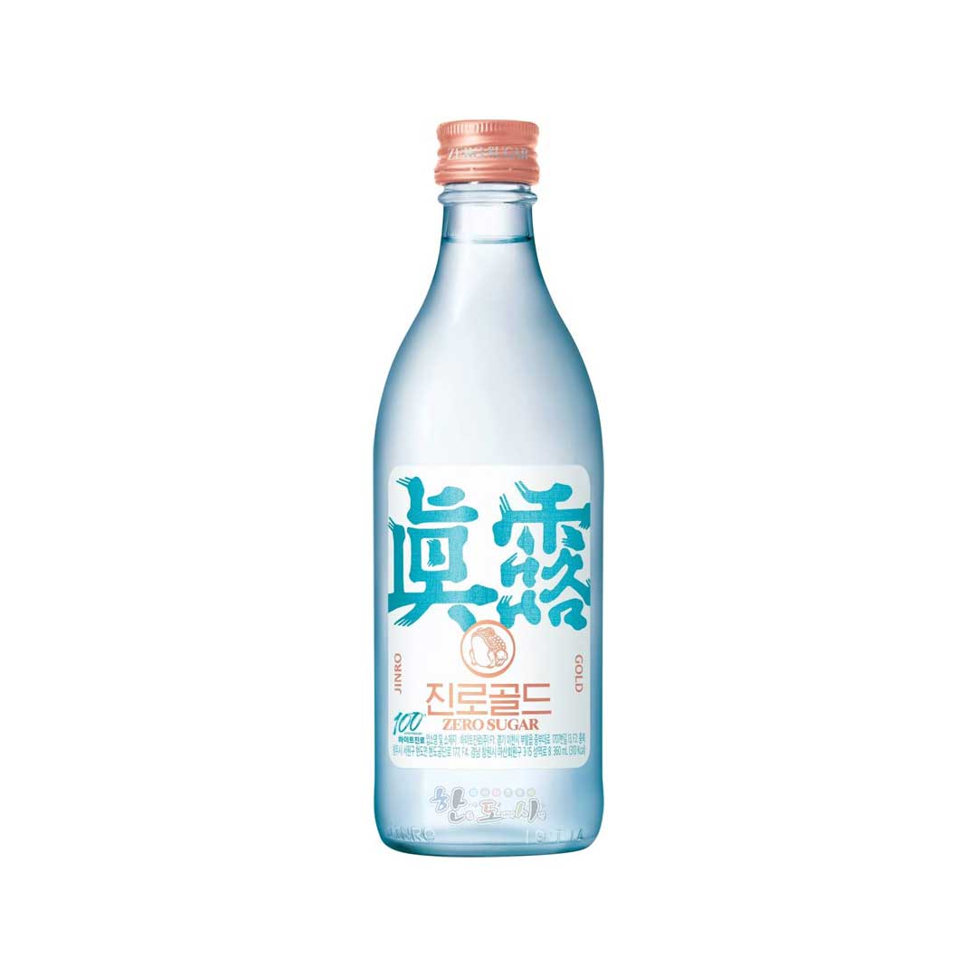 眞露　ゴールド　ゼロシュガー　15℃　360ml　ｘ20本（1箱）